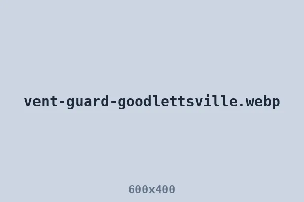 Vent guard installed in Goodlettsville